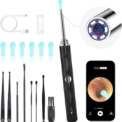 Ear clean limpiador de oídos con cámara